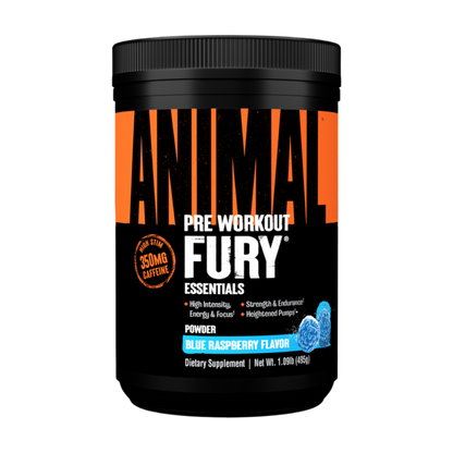 Animal Fury Blue Raspberry